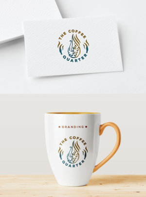 Logo Design by solidinto for The Coffee Quarter Ltd | Design: #25299001