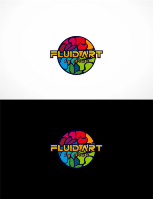 Fluid Art by Nina | Logo Design by Robby SC