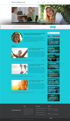 New Wordpress Design Project	              | Diseño Wordpress por Emmanuel