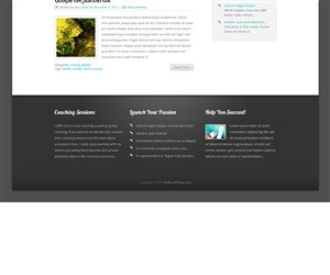 Wordpress Design by LyDuong for Ideation by Design | Design: #3043716