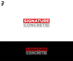 Logo-Design von poisonvectors für Signature concrete  | Design: #25303990