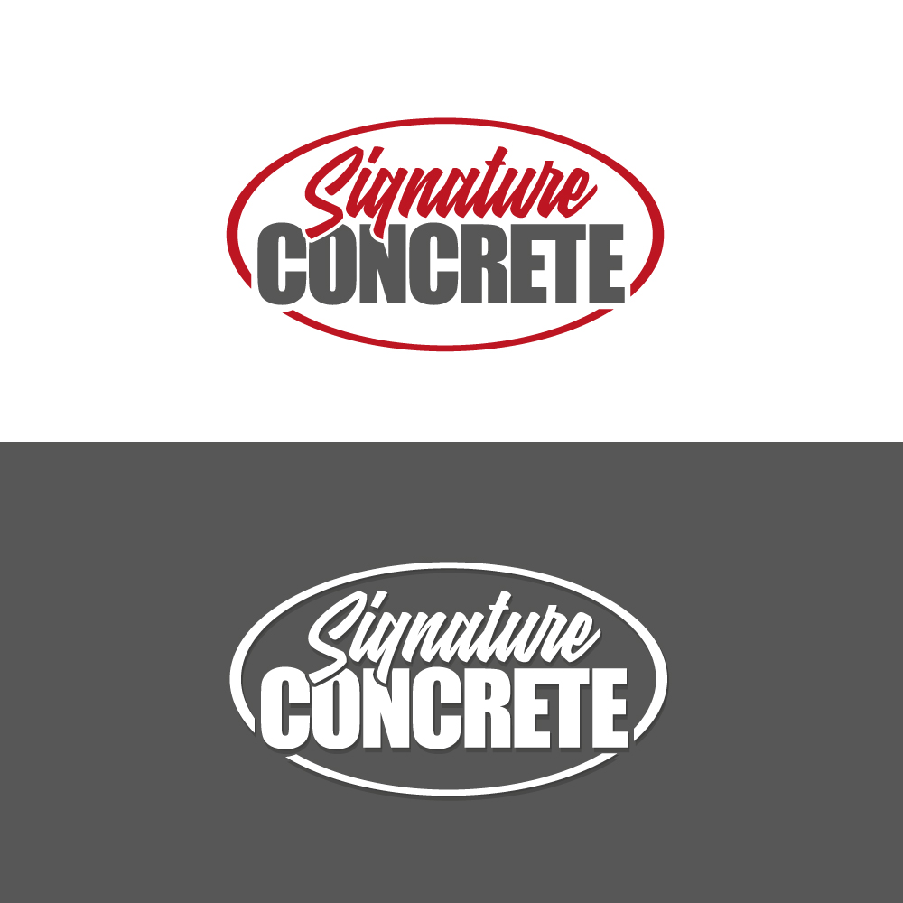 Logo Design by Sujit Banerjee for Signature concrete  | Design #25300840
