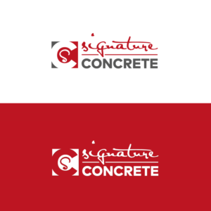 Logo-Design von Sujit Banerjee für Signature concrete  | Design: #25300845