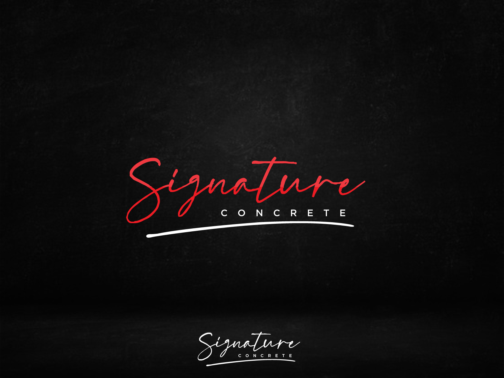 Logo Design by highmaxlogodesigns for Signature concrete  | Design #25303757