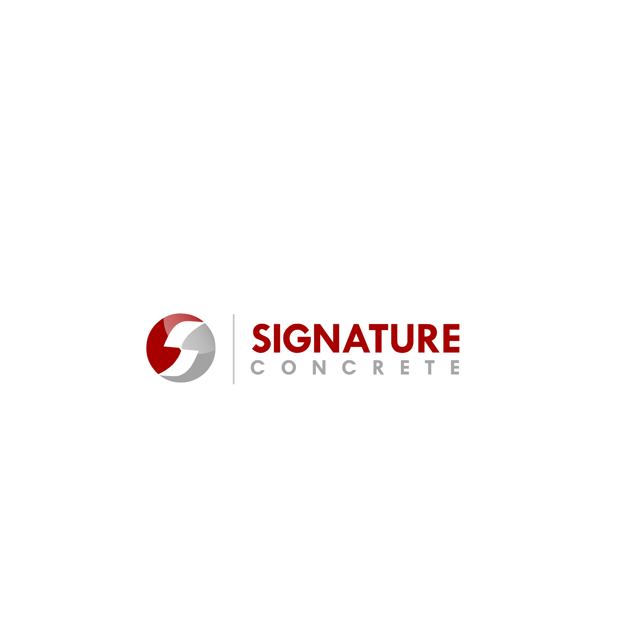 Logo Design by S.N.Y™-01 for Signature concrete  | Design #25300465