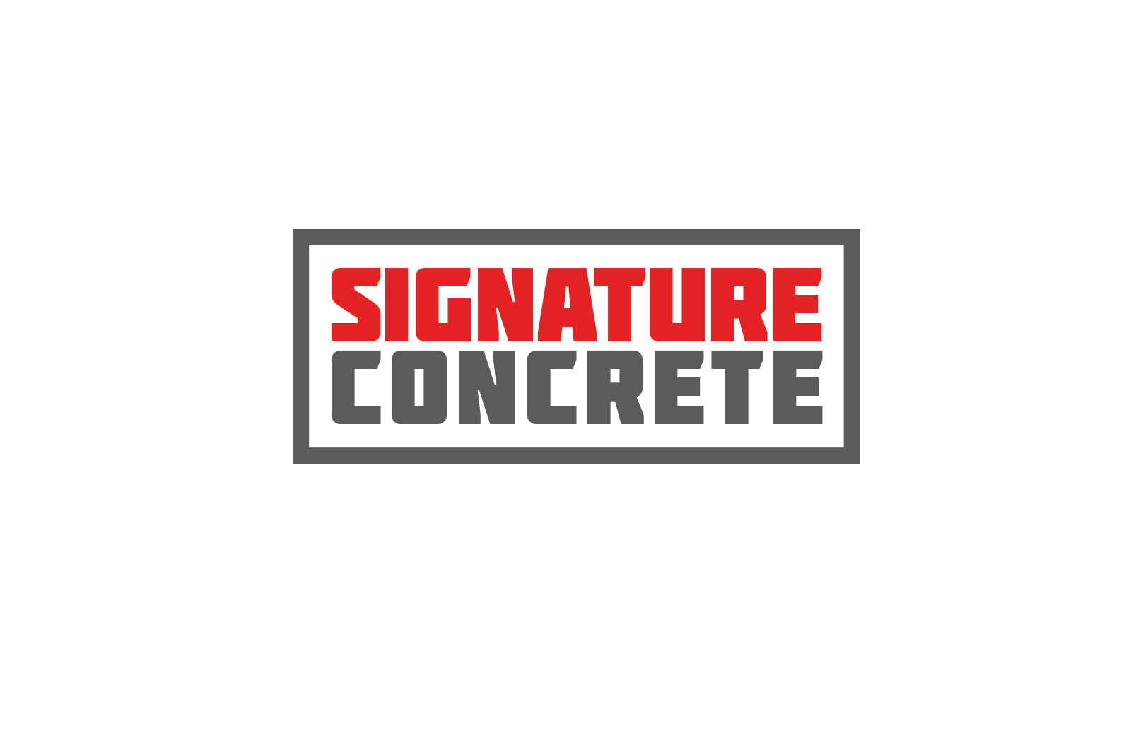 Logo Design by ivo_i_ivanov for Signature concrete  | Design #25321725