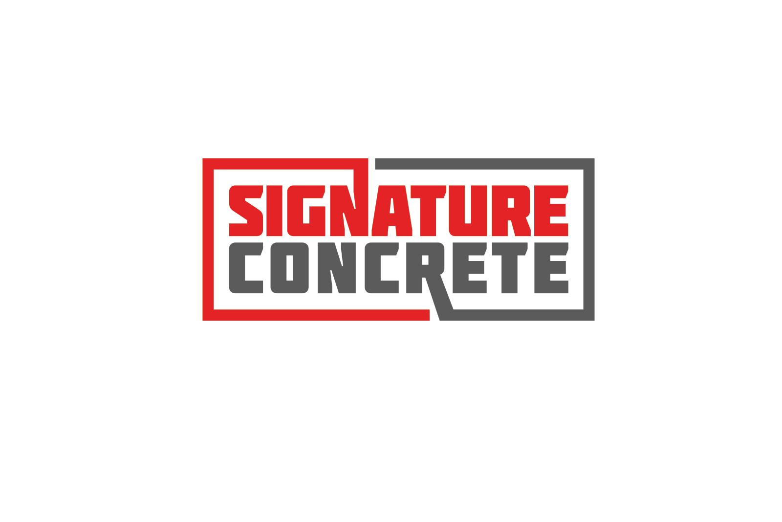Logo Design by ivo_i_ivanov for Signature concrete  | Design #25321739