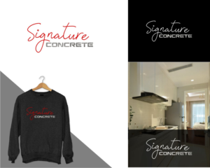 Design de Logo par Apple Dsigner pour Signature concrete  | Design #25299320