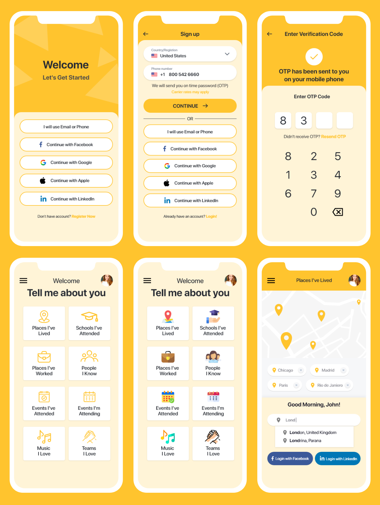 App Design by Jesse Yusufu for this project | Design #25300910