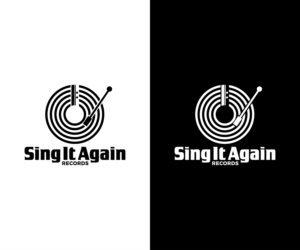 Sing It Again Records | Diseño de Logo por kimcam