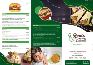  innovative design Cafe Menu | Flyer Design by Akshar Shailesh