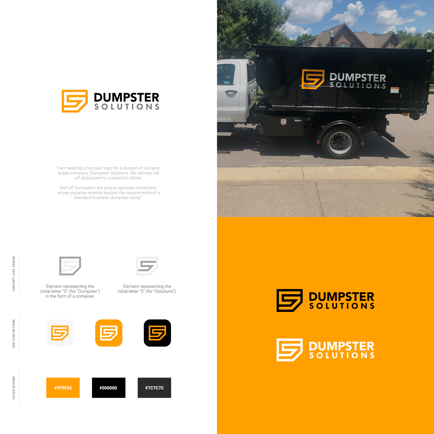 Logo Design by Felipe Moura for Landscape Solutions | Design #25303433
