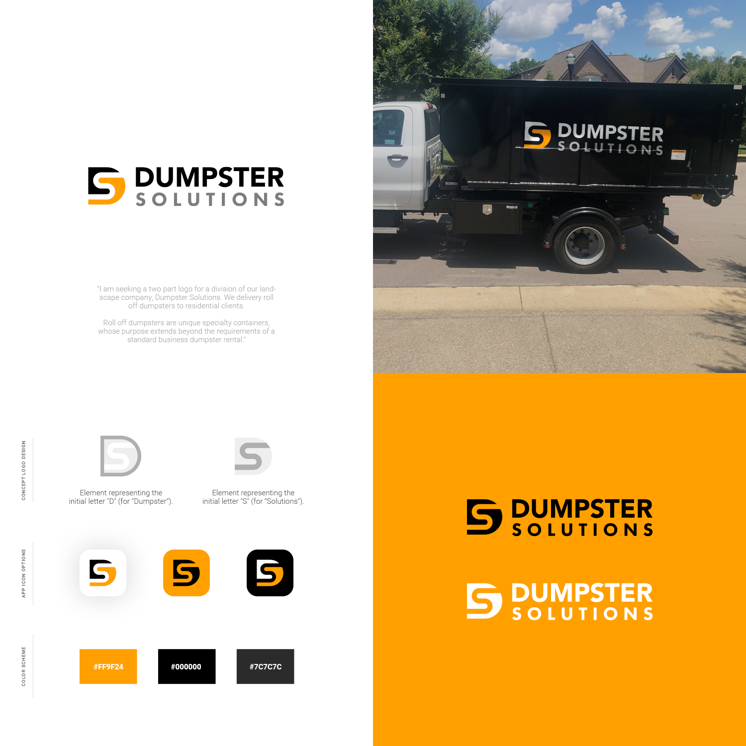 Logo Design by Felipe Moura for Landscape Solutions | Design #25307627