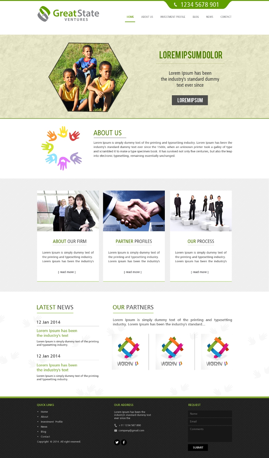 Web Design by GlobalTech for Great State Ventures | Design #3039418