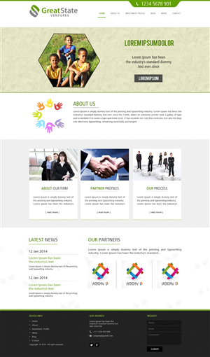 Web Design by GlobalTech for Great State Ventures | Design #3039418