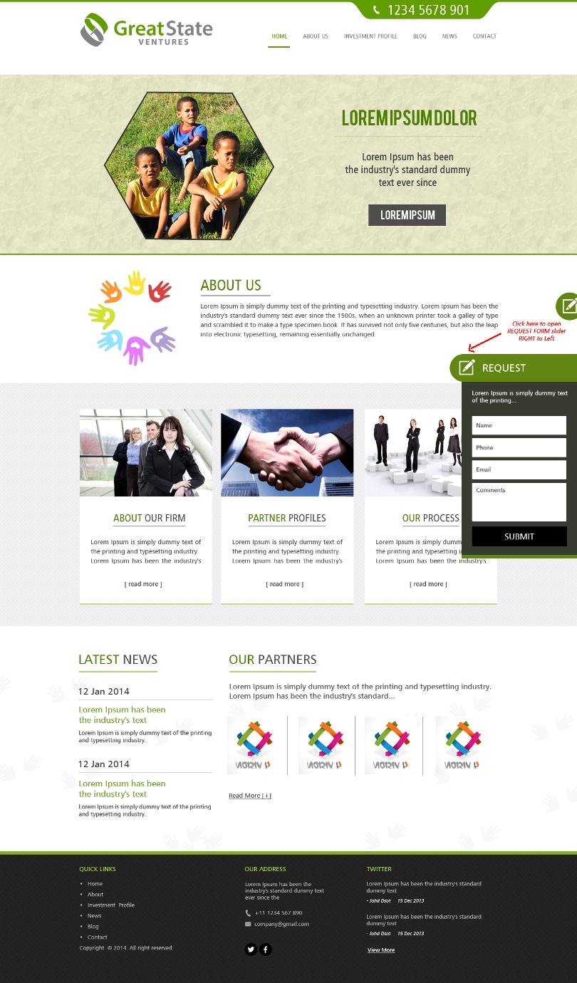 Web Design by GlobalTech for Great State Ventures | Design #3046078