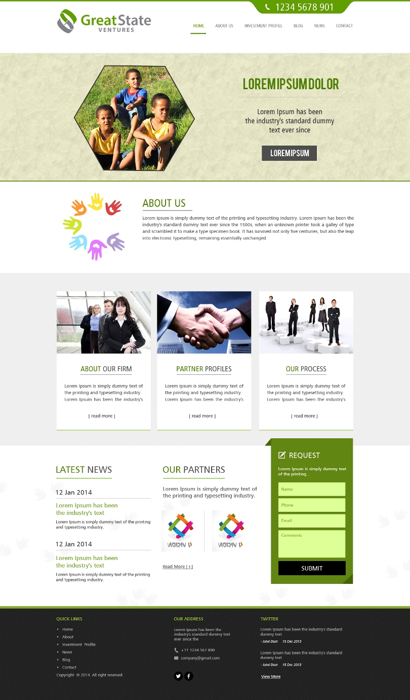 Web Design by GlobalTech for Great State Ventures | Design #3046083