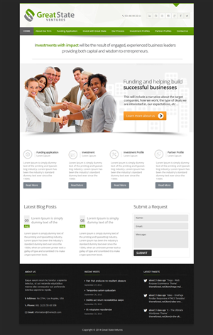 Diseño Web por OM para Great State Ventures | Diseño: #3036138