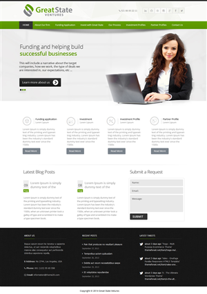 Diseño Web por OM para Great State Ventures | Diseño: #3036141