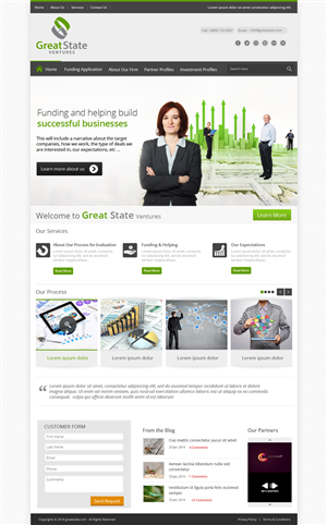 Diseño Web por OM para Great State Ventures | Diseño: #3043594