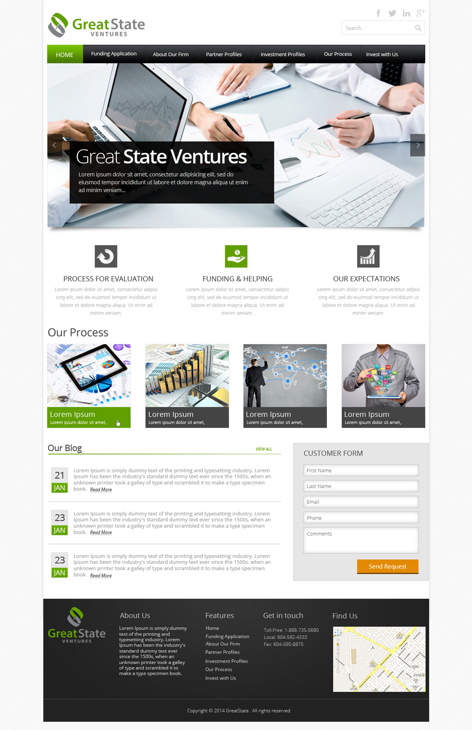 Web Design by OM for Great State Ventures | Design #3043599