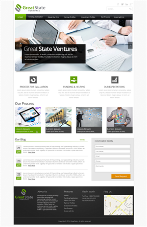 Diseño Web por OM para Great State Ventures | Diseño: #3043599