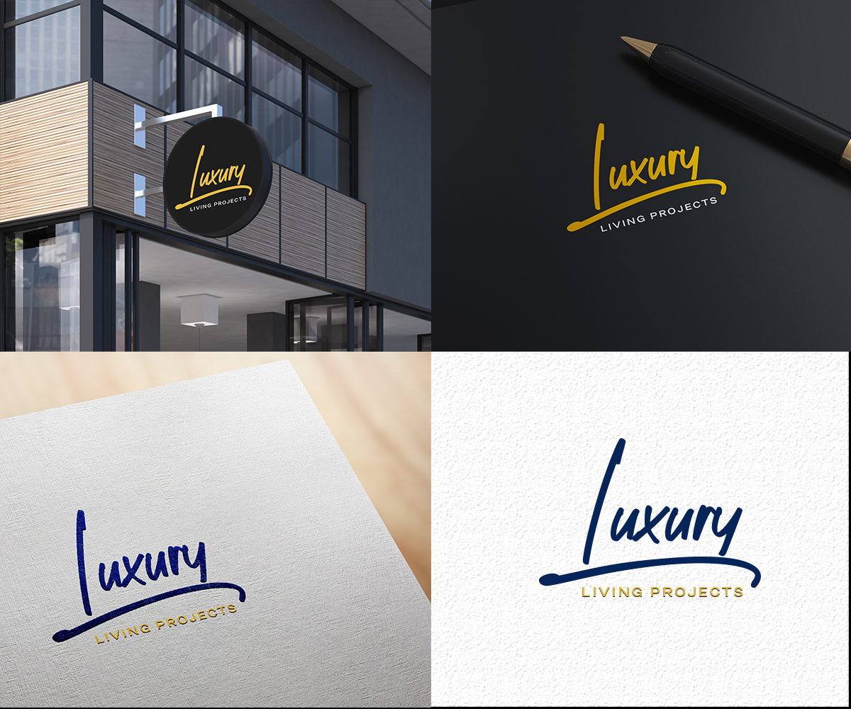 Logo Design by abhome for Luxury Living Projects  | Design #25351722