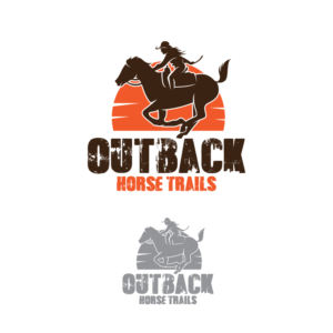 Outback Horse Trails  | Logo Design by Graphic Bricks