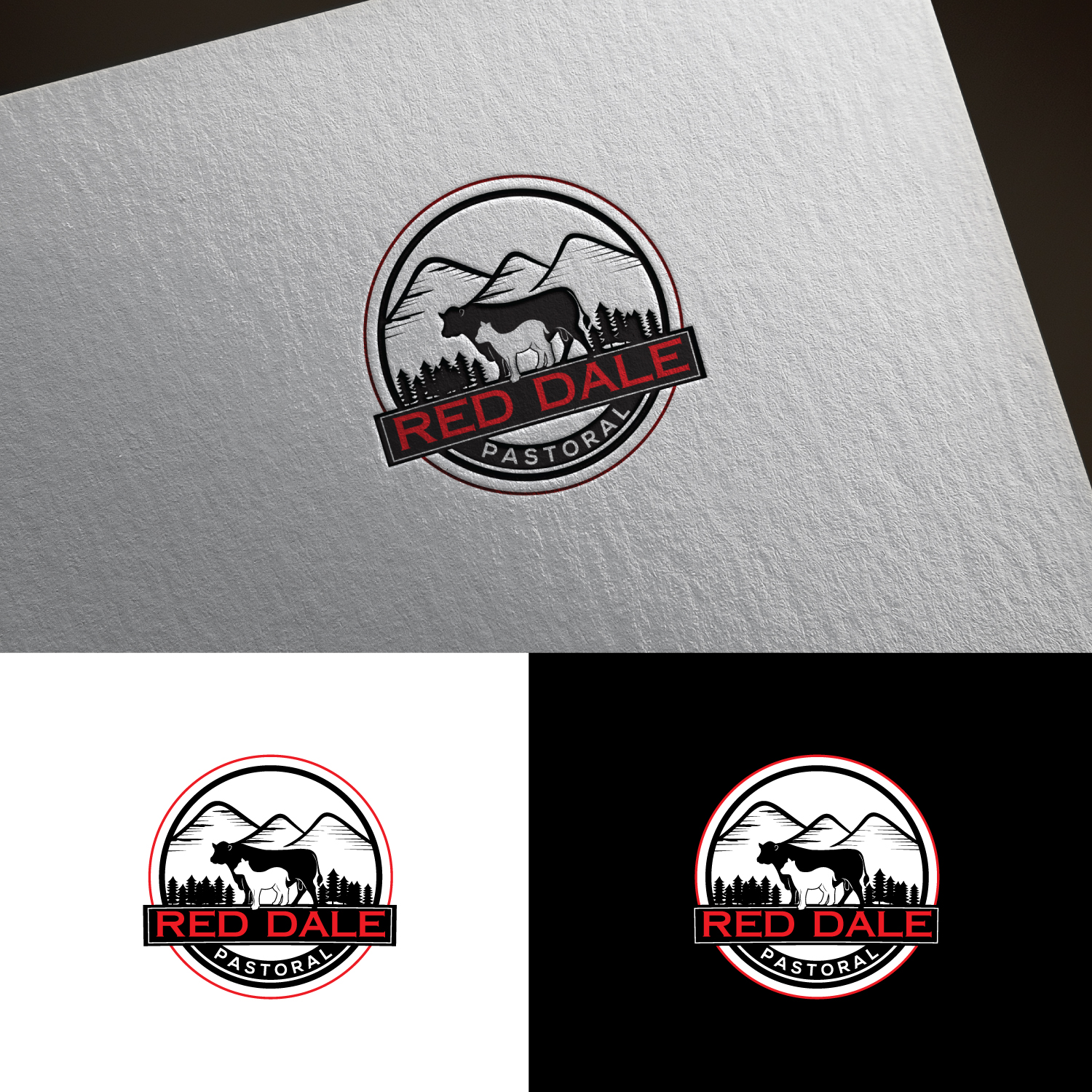 Diseño de Logo por sankar999 para Red Dale Pastoral | Diseño #25300859