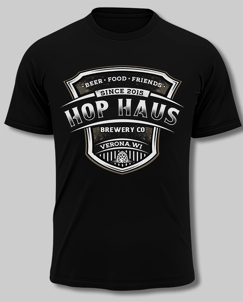 T-Shirt-Design von Jonya für Hop Haus Brewing Co. | Design #25303639