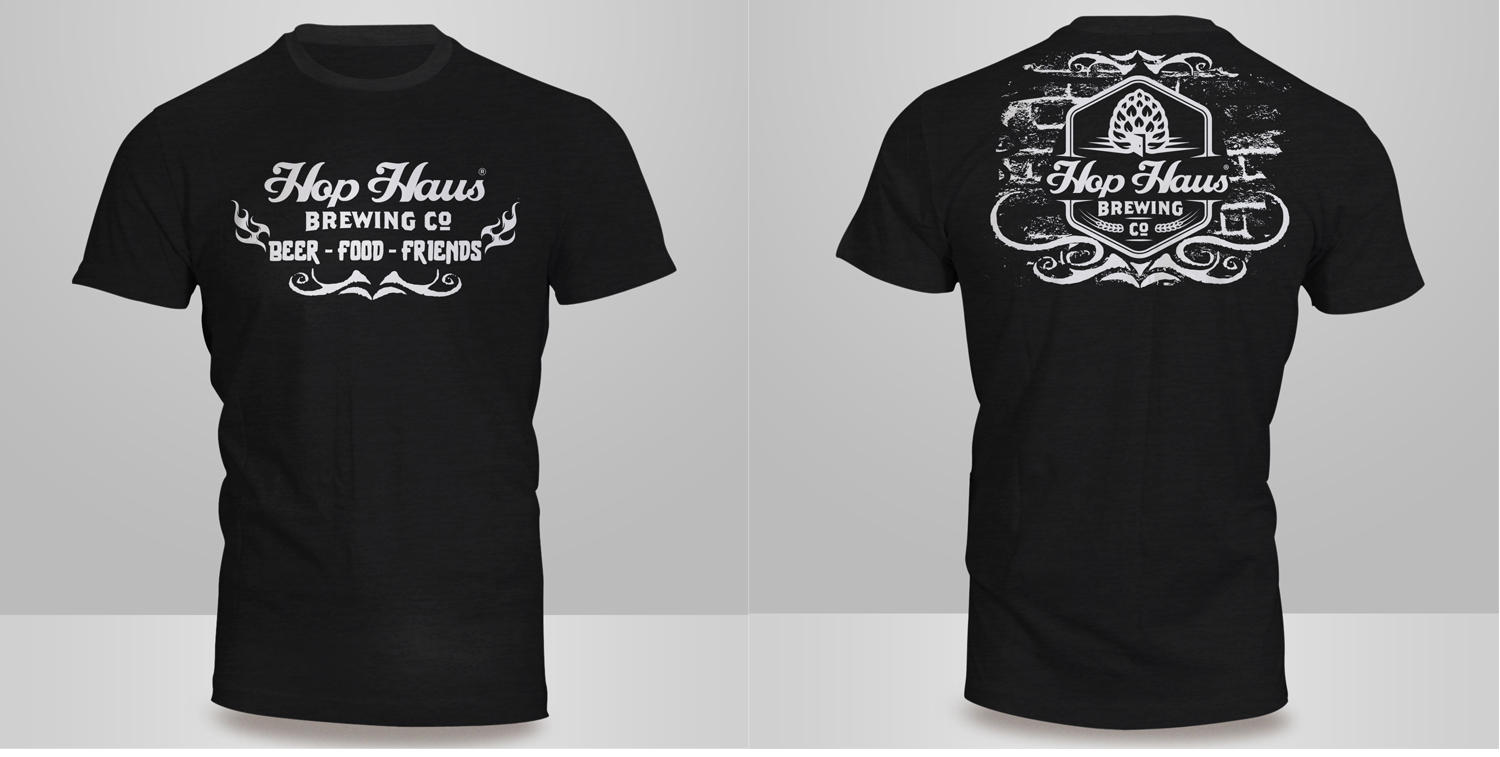 Diseño de Camiseta por Kero para Hop Haus Brewing Co. | Diseño #25305063