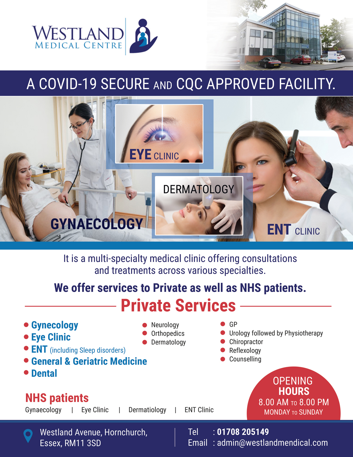 Flyer Design by uk for Clearvision Medicare Limited | Design #25330940