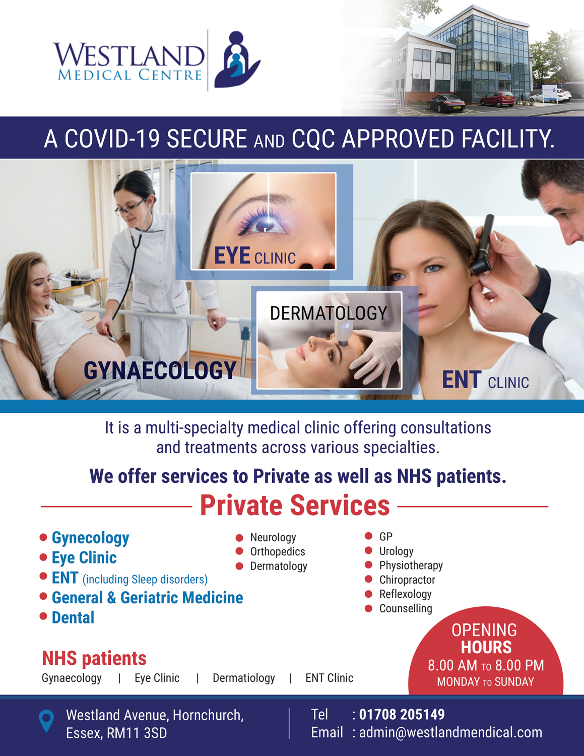 Flyer Design by uk for Clearvision Medicare Limited | Design #25331568