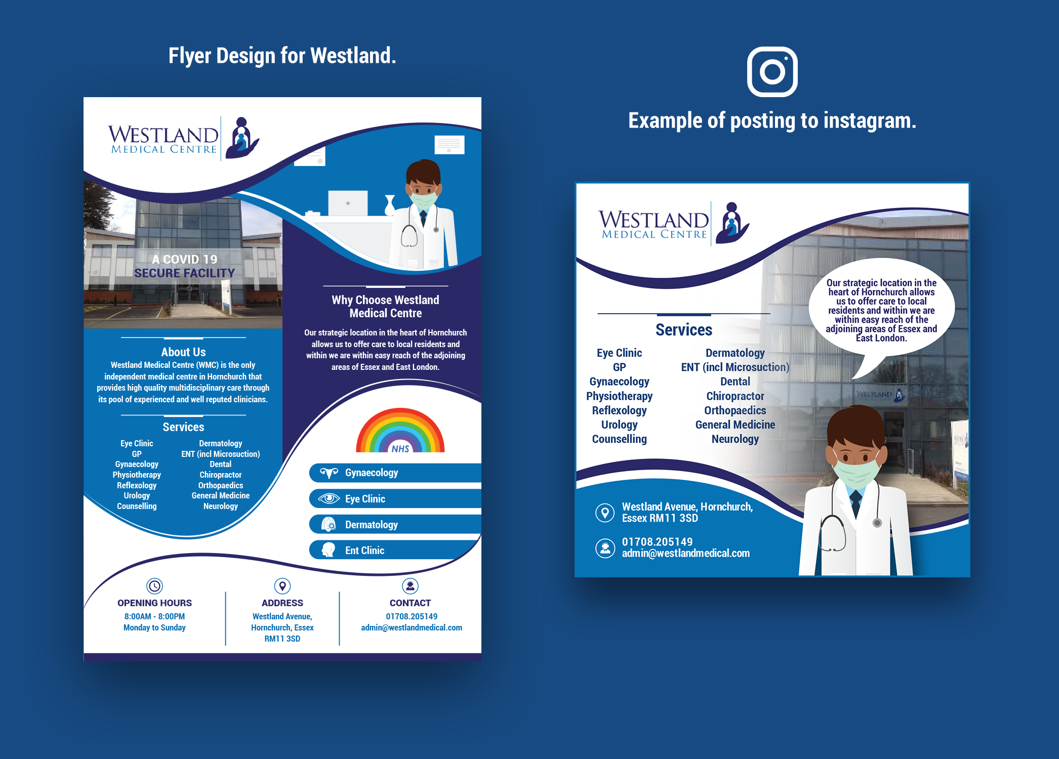 Flyer Design by Nightmist for Clearvision Medicare Limited | Design #25303721