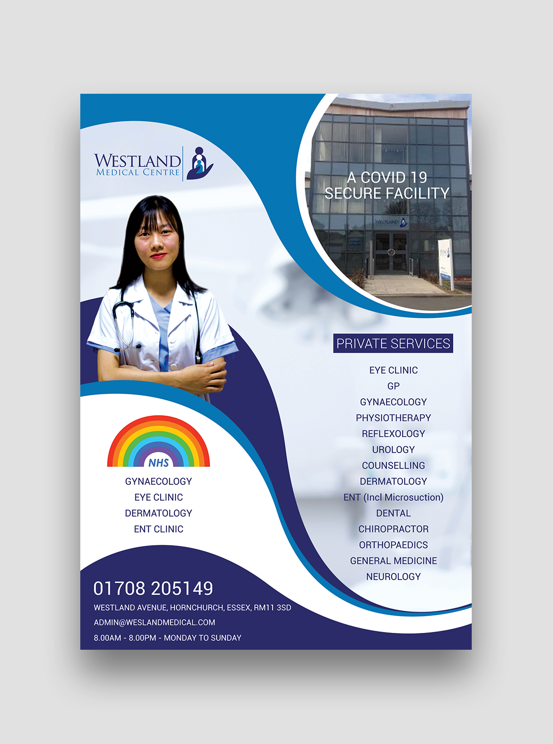 Flyer Design by Nightmist for Clearvision Medicare Limited | Design #25304263