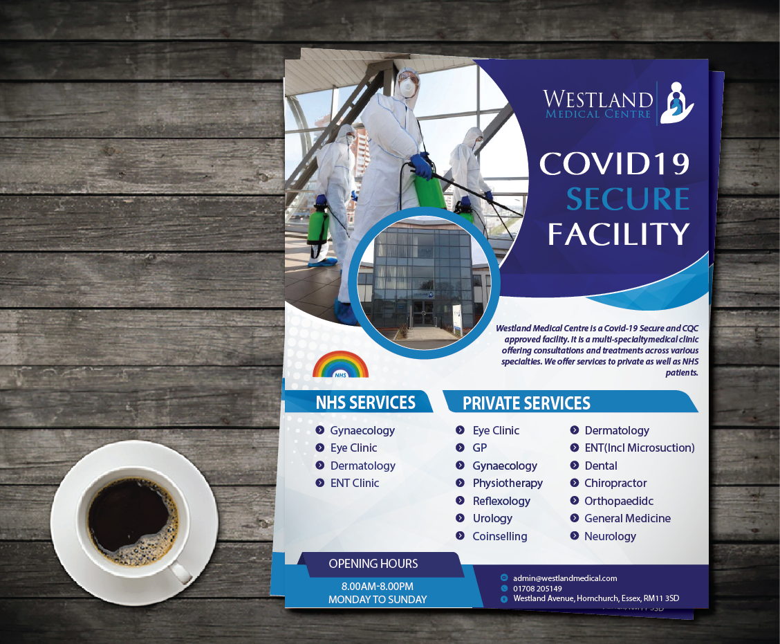 Design de Flyer par alex989 pour Clearvision Medicare Limited | Design #25305789