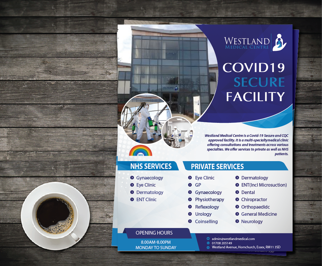 Diseño de Flyer por alex989 para Clearvision Medicare Limited | Diseño #25305841