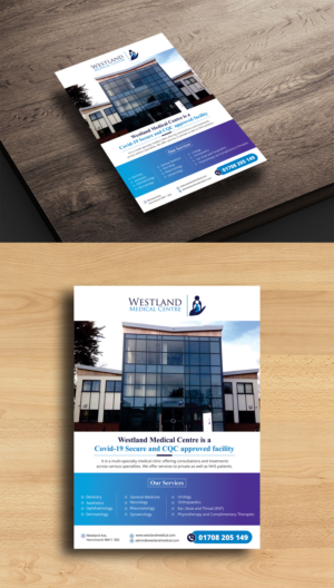 Westland Medical Centre | Flyer-Design von ecorokerz