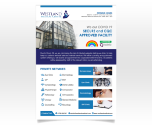 Westland Medical Centre | Flyer-Design von Luniere Designs