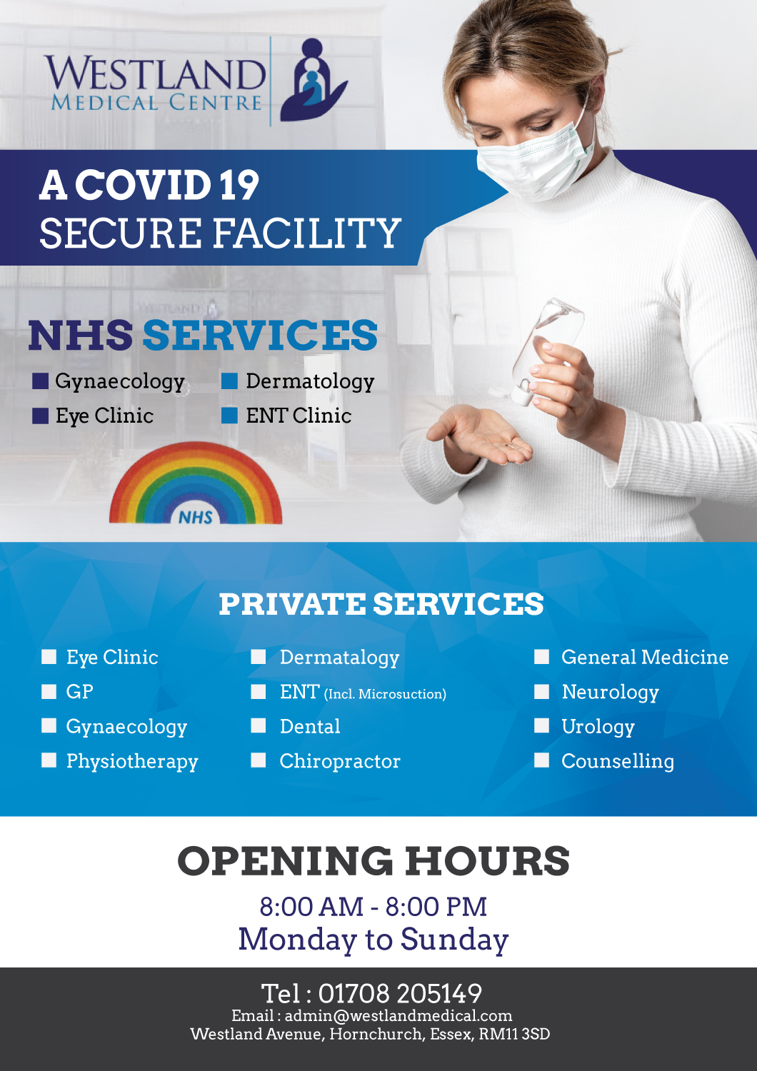 Flyer Design by Fusionex Studio for Clearvision Medicare Limited | Design #25307270