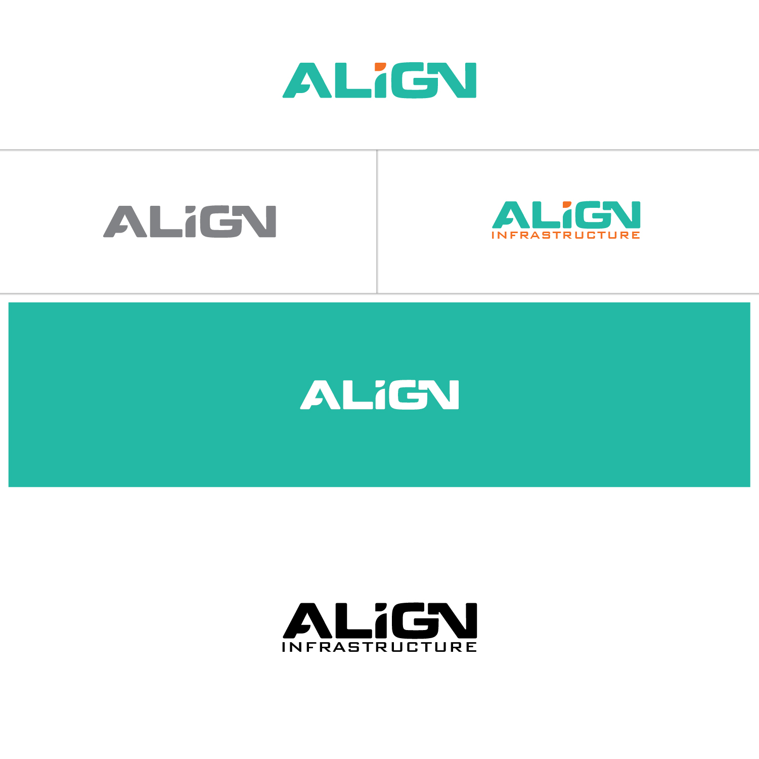 Logo Design by Maxo-Biz for Align Infrastructure, Inc. | Design #25315223