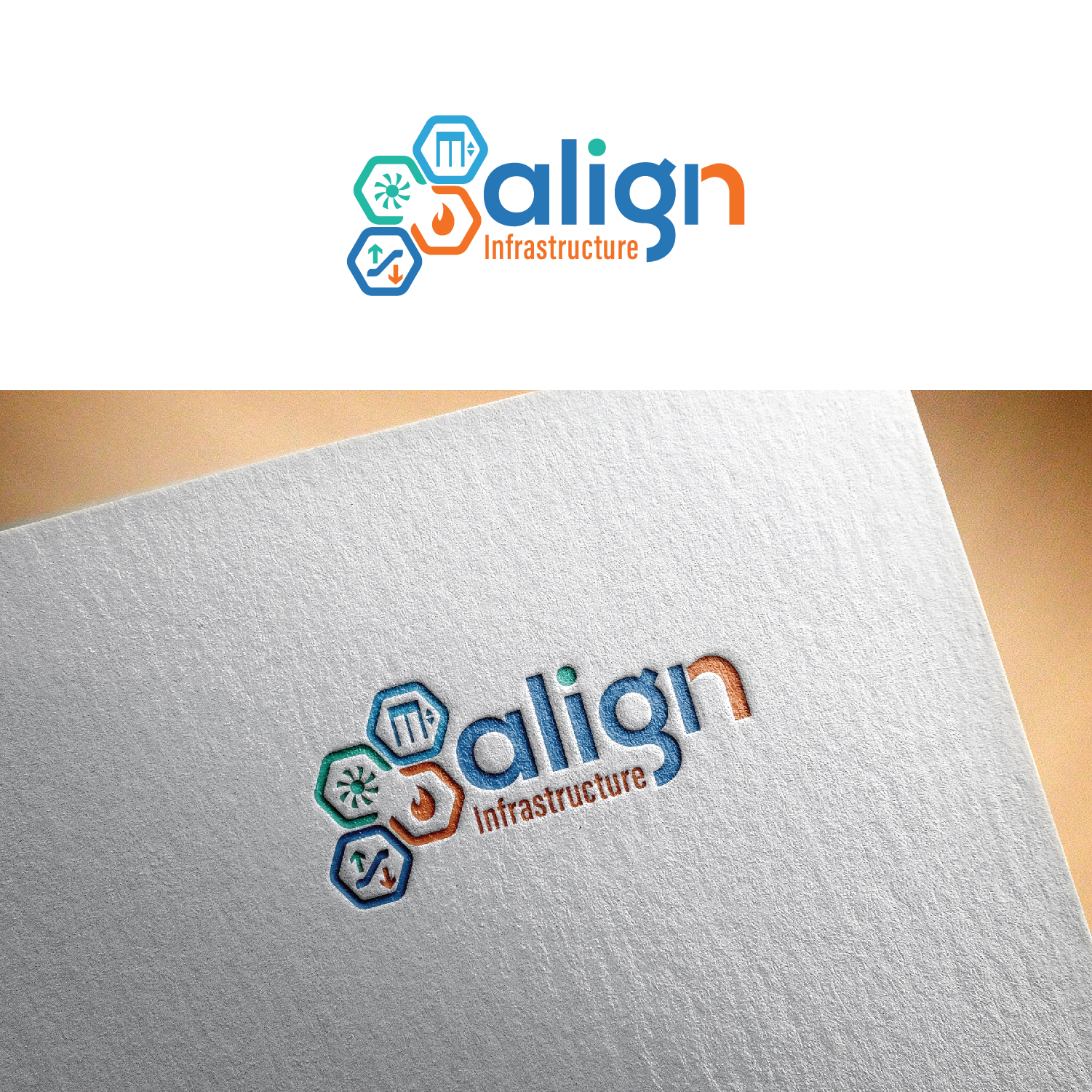 Logo Design by Maxo-Biz for Align Infrastructure, Inc. | Design #25315227