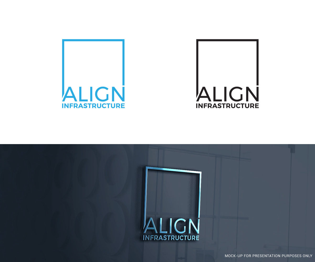 Logo Design by kimcam for Align Infrastructure, Inc. | Design #25346091