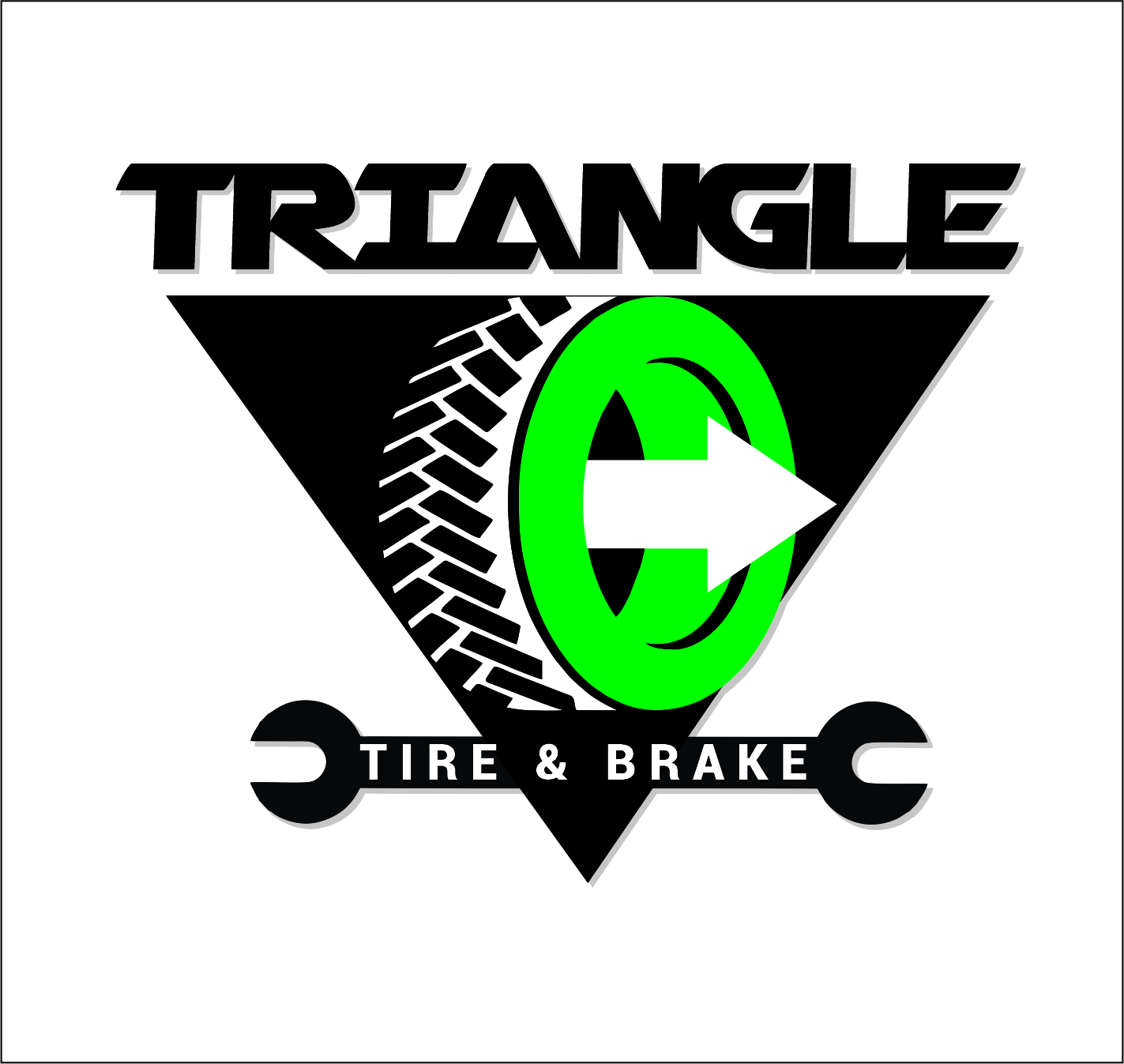 Logo Design by pipeyard for Triangle Tire and Brake, Inc. | Design #25308458
