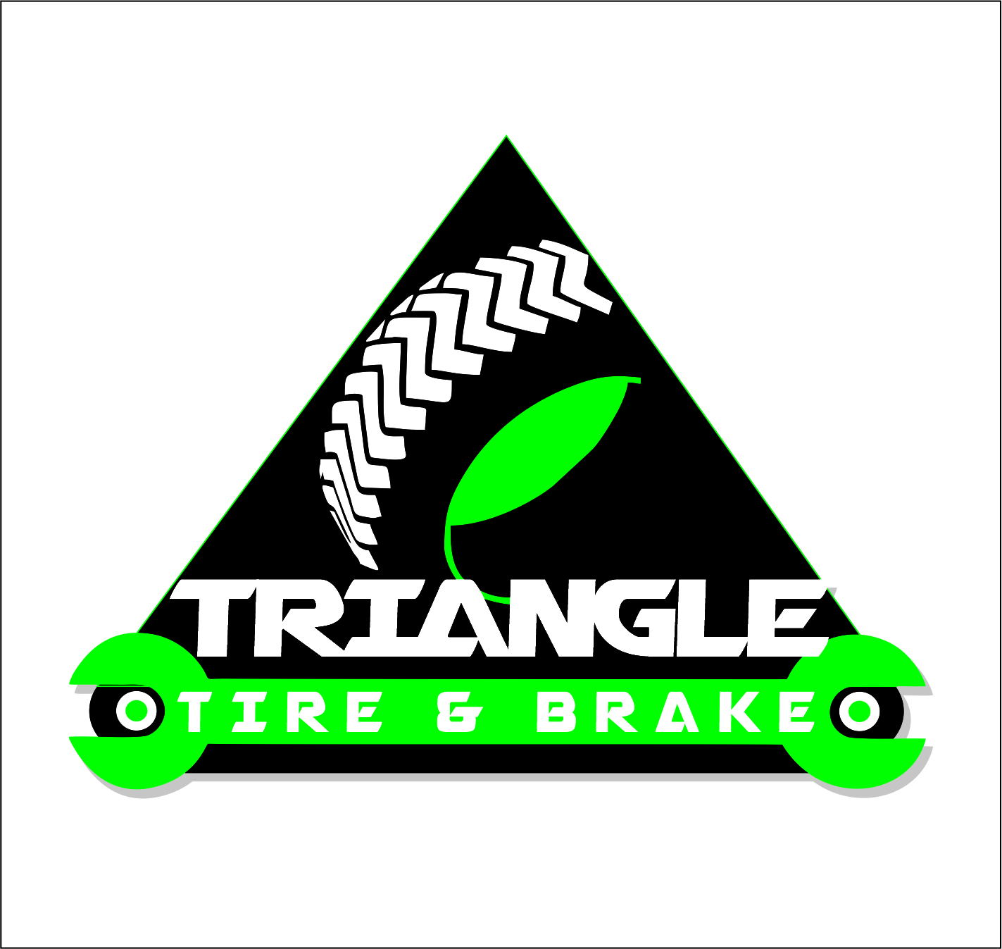 Diseño de Logo por pipeyard para Triangle Tire and Brake, Inc. | Diseño #25308461