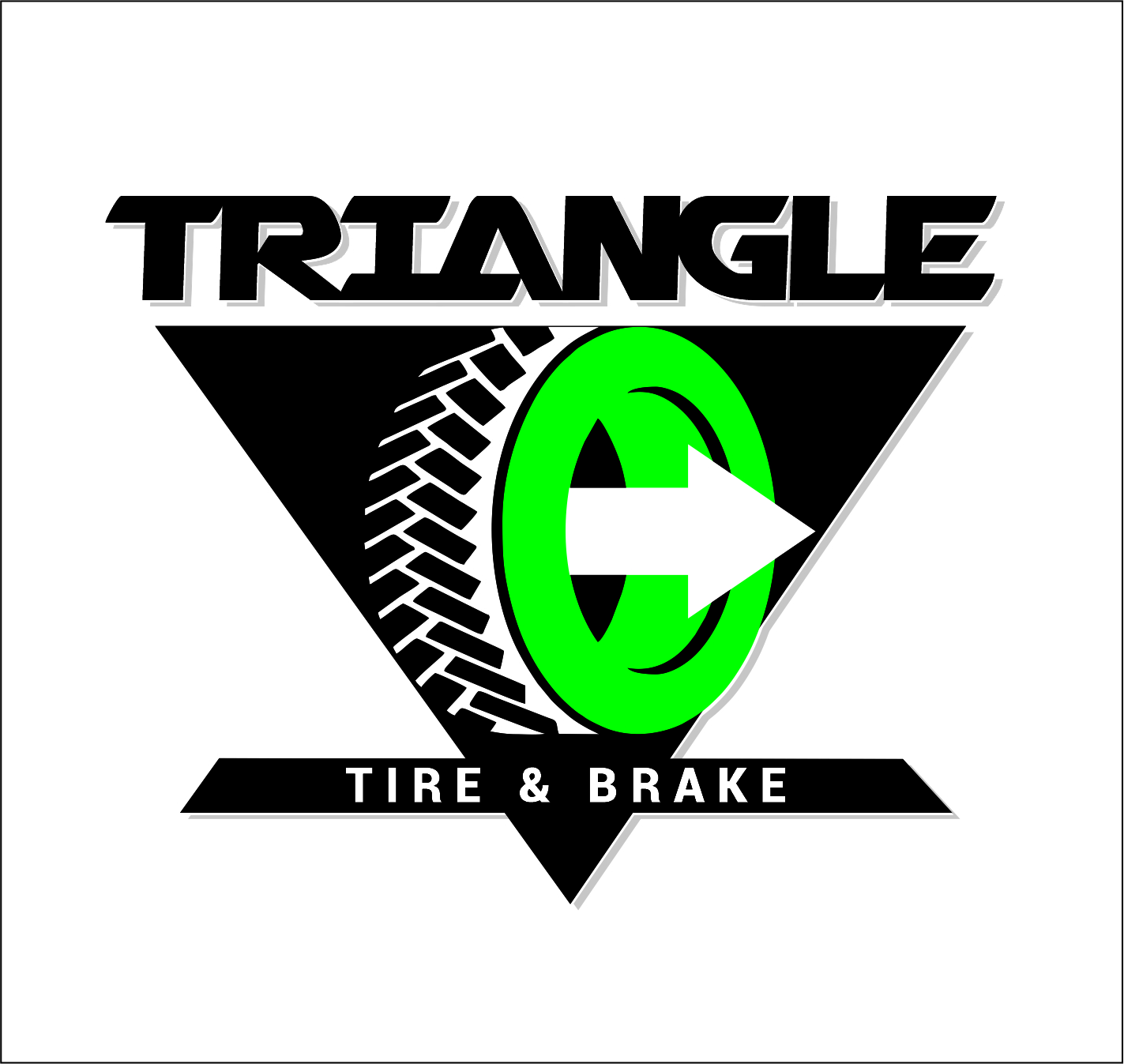 Logo Design by pipeyard for Triangle Tire and Brake, Inc. | Design #25308462