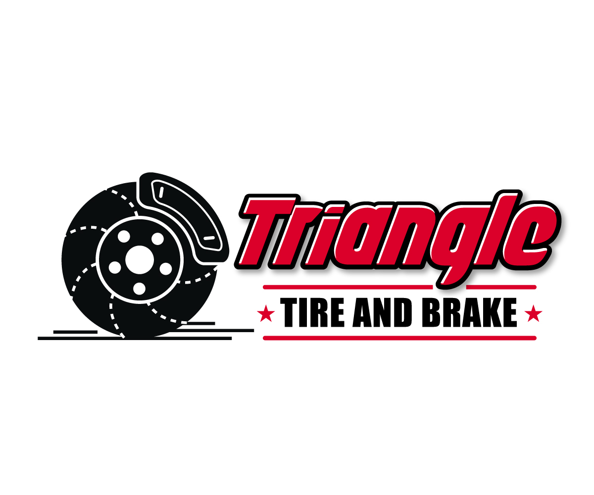 Logo Design by Jay Design for Triangle Tire and Brake, Inc. | Design: #25329176