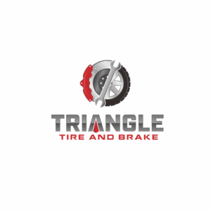 Triangle Tire and Brake | Logo Design by mazyo2x