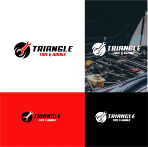 Logo Design by alitjuara for Triangle Tire and Brake, Inc. | Design: #25318895