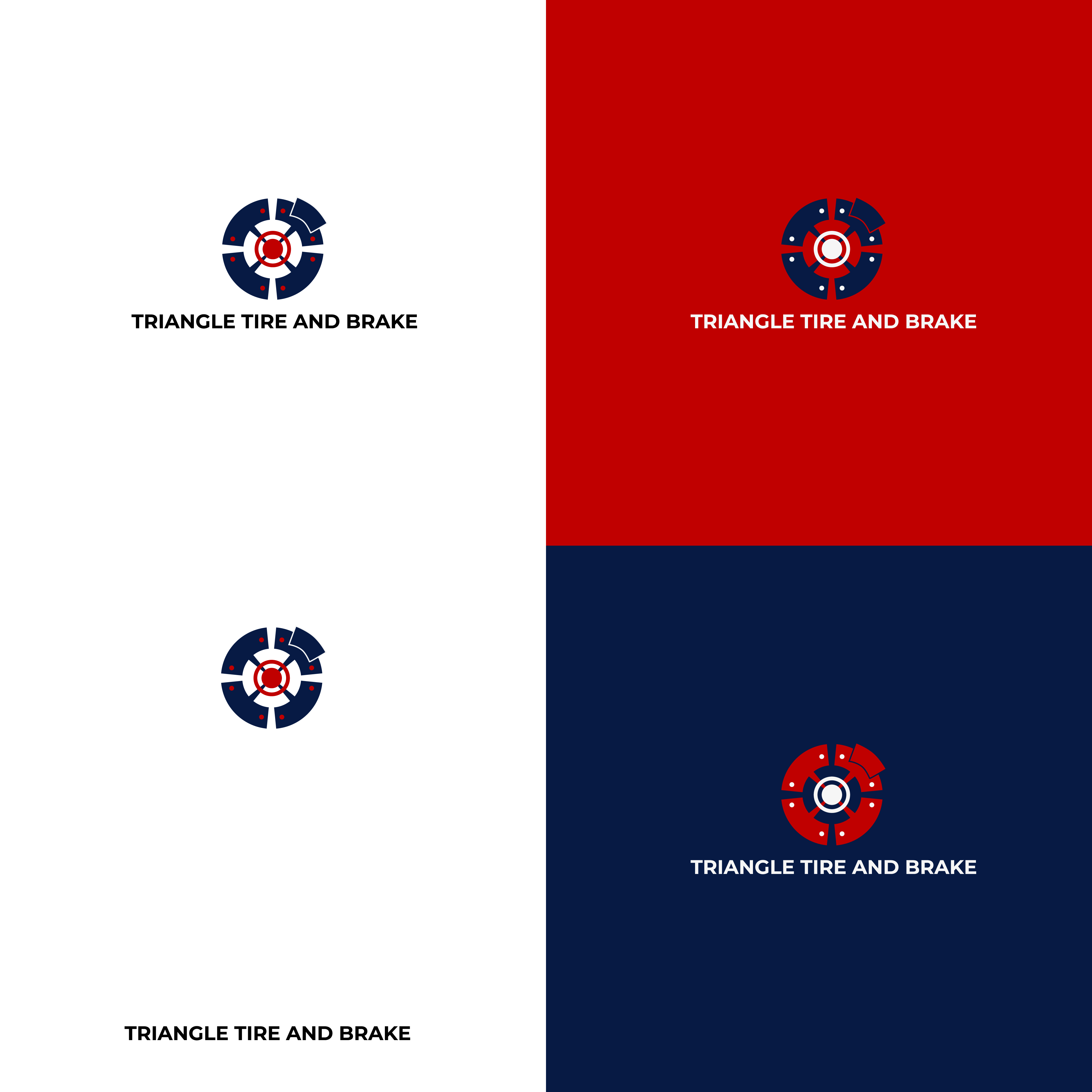 Logo Design by alitjuara for Triangle Tire and Brake, Inc. | Design #25318896